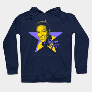 Marvin Gaye Star Neon Purple Hoodie